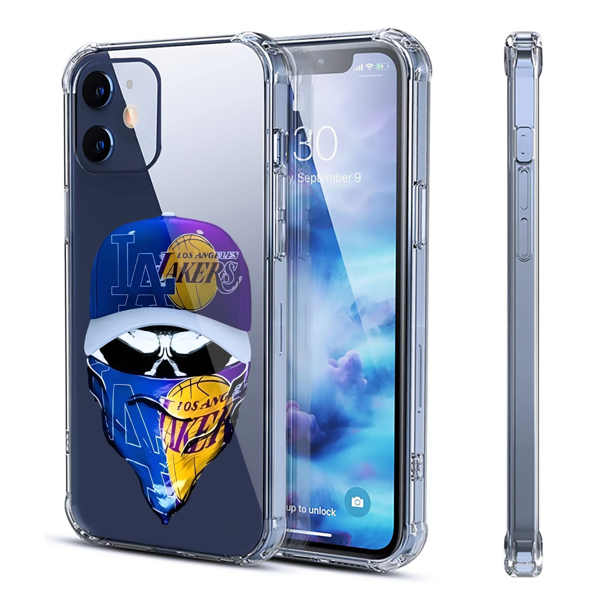  Clear IPhone 12 Case – Soft TPU With UV Print – Enhanced Drop Protection, Precise Fit, Anti-Fingerprint, Customizable Design, Scratch-Resistant, Yellow-Resistant